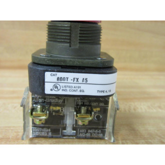 Allen Bradley 800T-FXJ6A5 Push Button 800TFXJ6A5