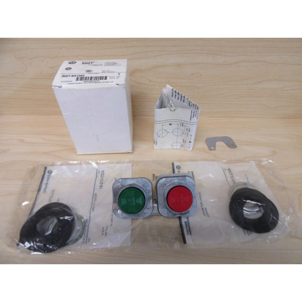 Allen Bradley 800T-NX1302 Interlocked Push Button Switches