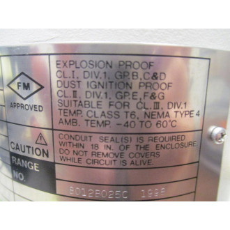 Johnson Yokogawa YFA11-AUPA-02*EFMFTBL Yewflo Vortex Flow Converter YFA11 - New No Box