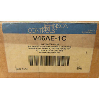 Johnson Controls V46AE-1C Water Valve V46AE1C