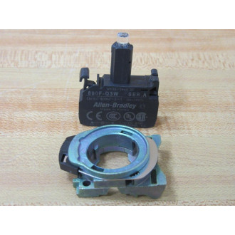 Allen Bradley 800F-MQ3W LED Module WLatch 800FMQ3W Allen Bradley 800F-MQ3W LED Module WLatch 800FMQ3W