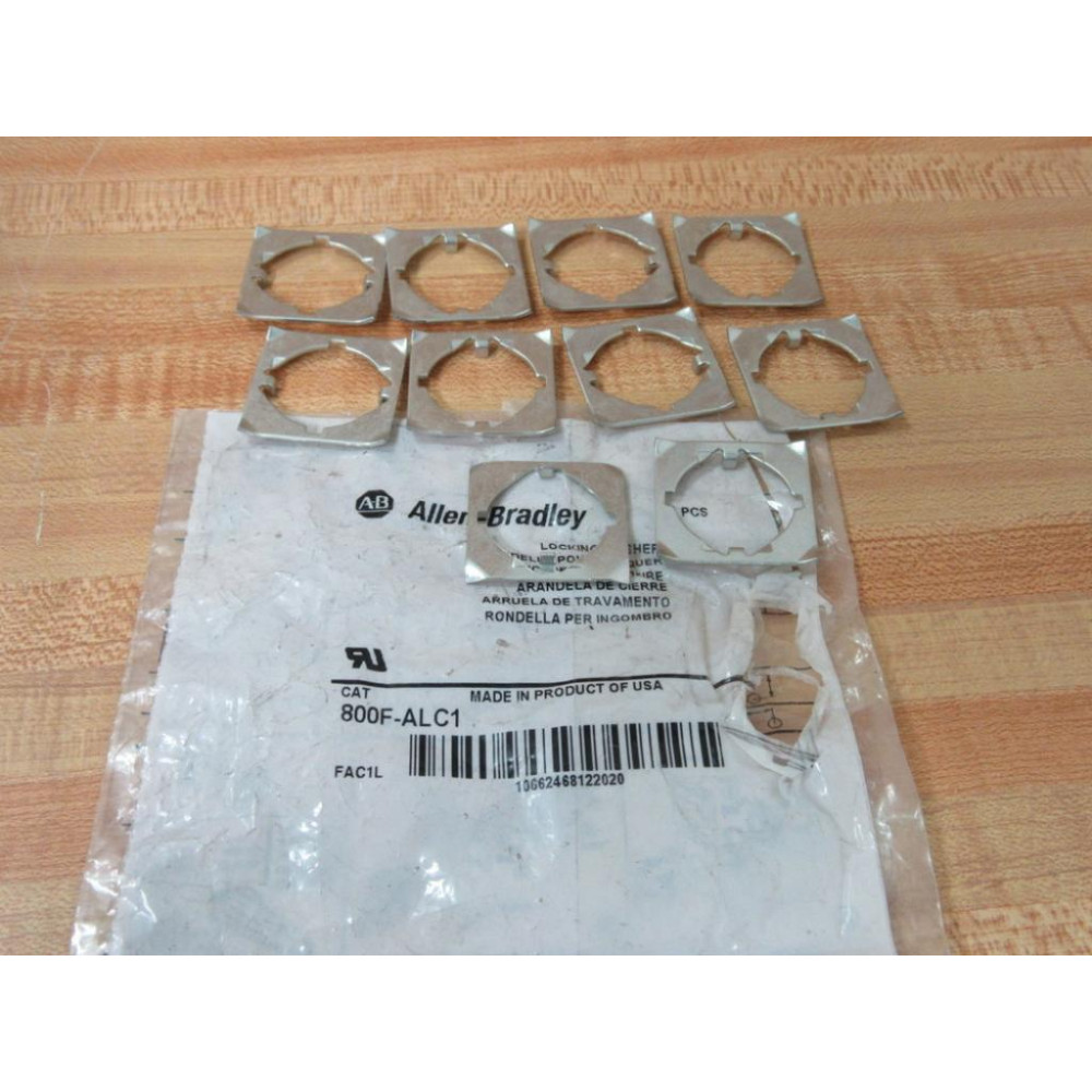 Allen Bradley 800F-ALC1 Locking Washer 800FALC1 (Pack of 10)