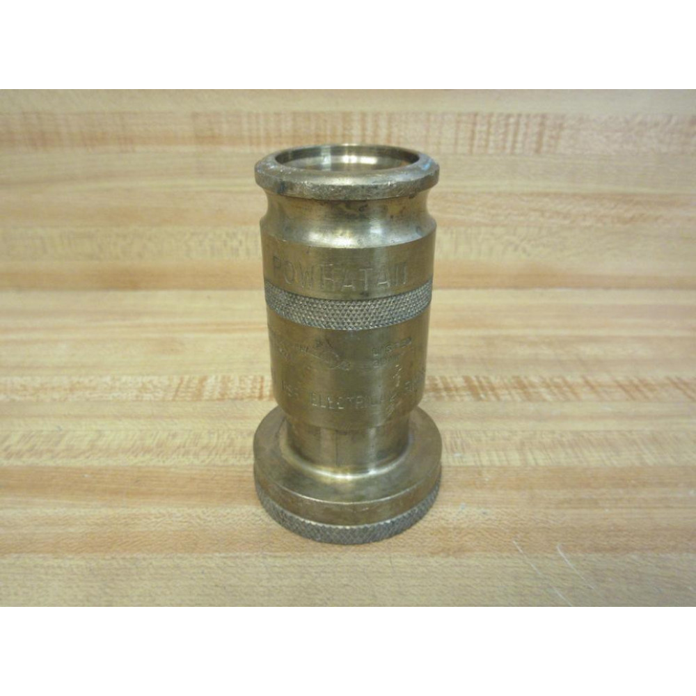 Powhatan 465 Brass Fire Hose Nozzle - Used Powhatan 465 Brass Fire Hose Nozzle - Used