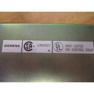 Siemens 505-6660 SIMATIC TI505 PS Trip Unit TI505-6660 - Used