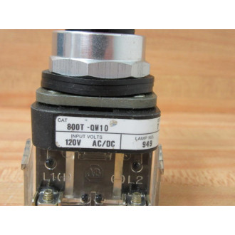 Allen Bradley 800T-QM10R Button 800TQM10R - New No Box Allen Bradley 800T-QM10R Button 800TQM10R - New No Box