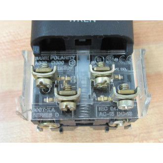 Allen Bradley 800T-QM10R Button 800TQM10R - New No Box Allen Bradley 800T-QM10R Button 800TQM10R - New No Box