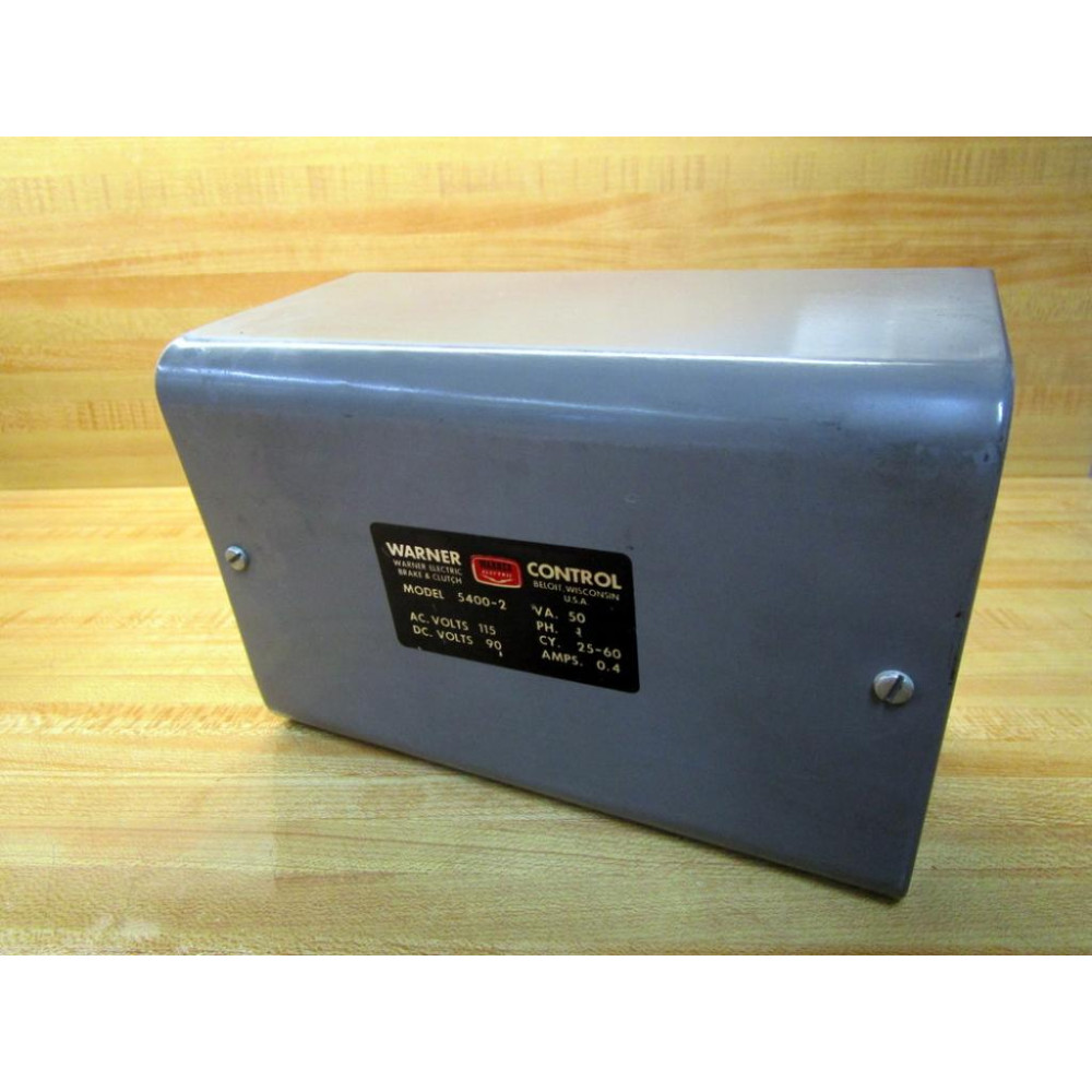 Warner Electric 5400-2 Brake & Clutch Control 54002 - Used Warner Electric 5400-2 Brake & Clutch Control 54002 - Used