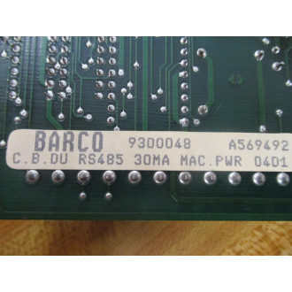 Barco A569492 DU RS485 30mA Circuit Board 9300048 WRibbon Cable - Used
