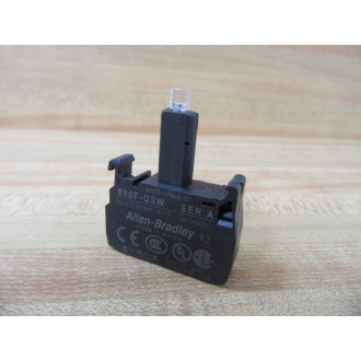Allen Bradley 800F-Q3W Latch Mount 800FQ3W 24mA DC Ser. A - New No Box