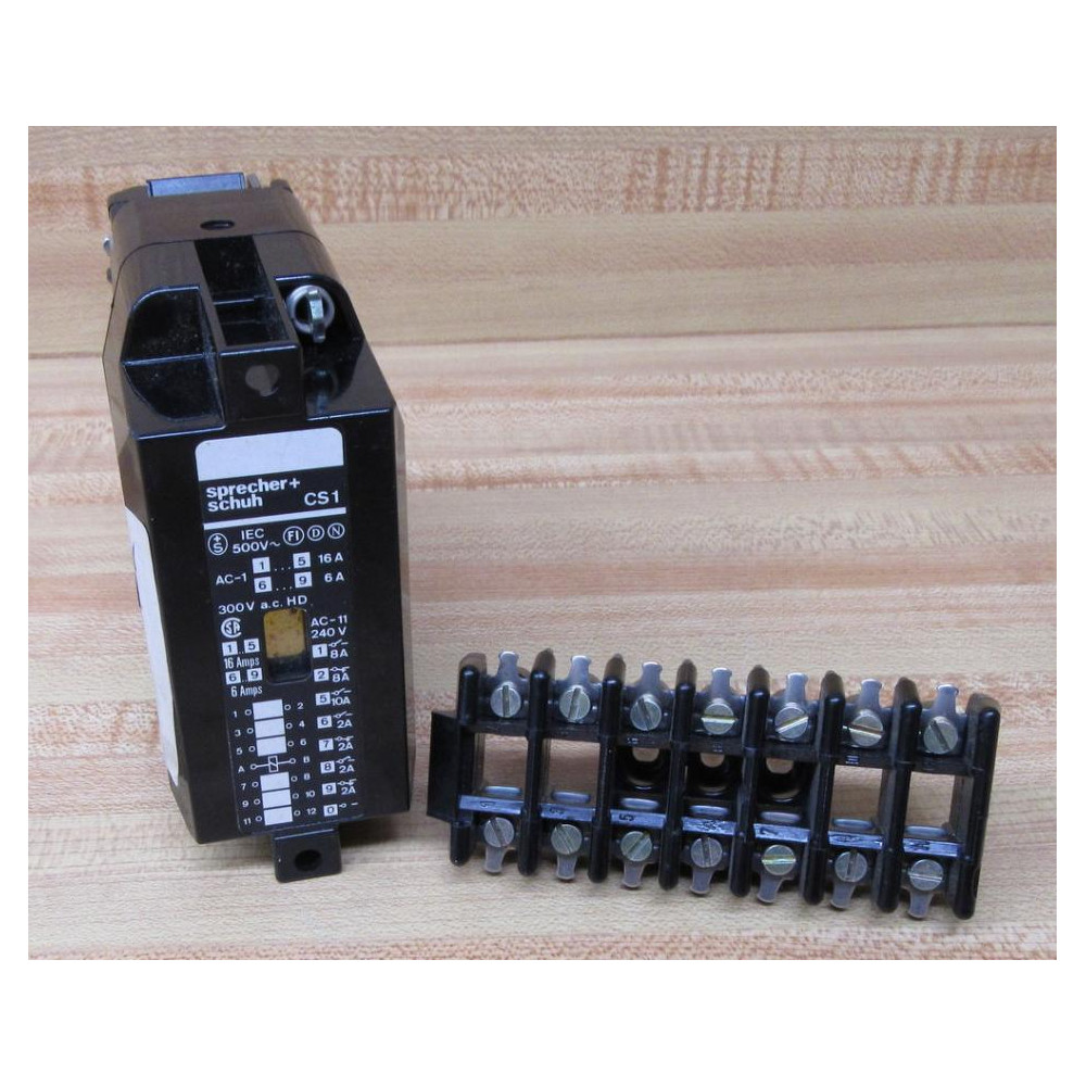 Sprecher + Schuh CS1 Control Relay 22.113.485 1 - New No Box