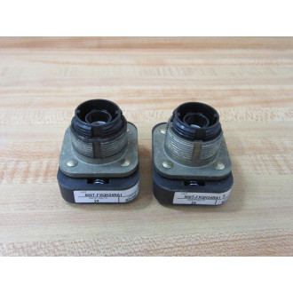 Allen Bradley 800T-FXQH24RA1 Push Button 800T-FXQH24RA1 (Pack of 2) - Used