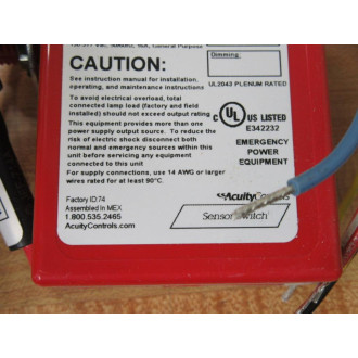 Acuity Controls PP16 SHUNT EFP Bypass Relay Pack PP16SHUNTEFP