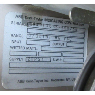 ABB Kent-Taylor 441RF1636 Control 441RF1636