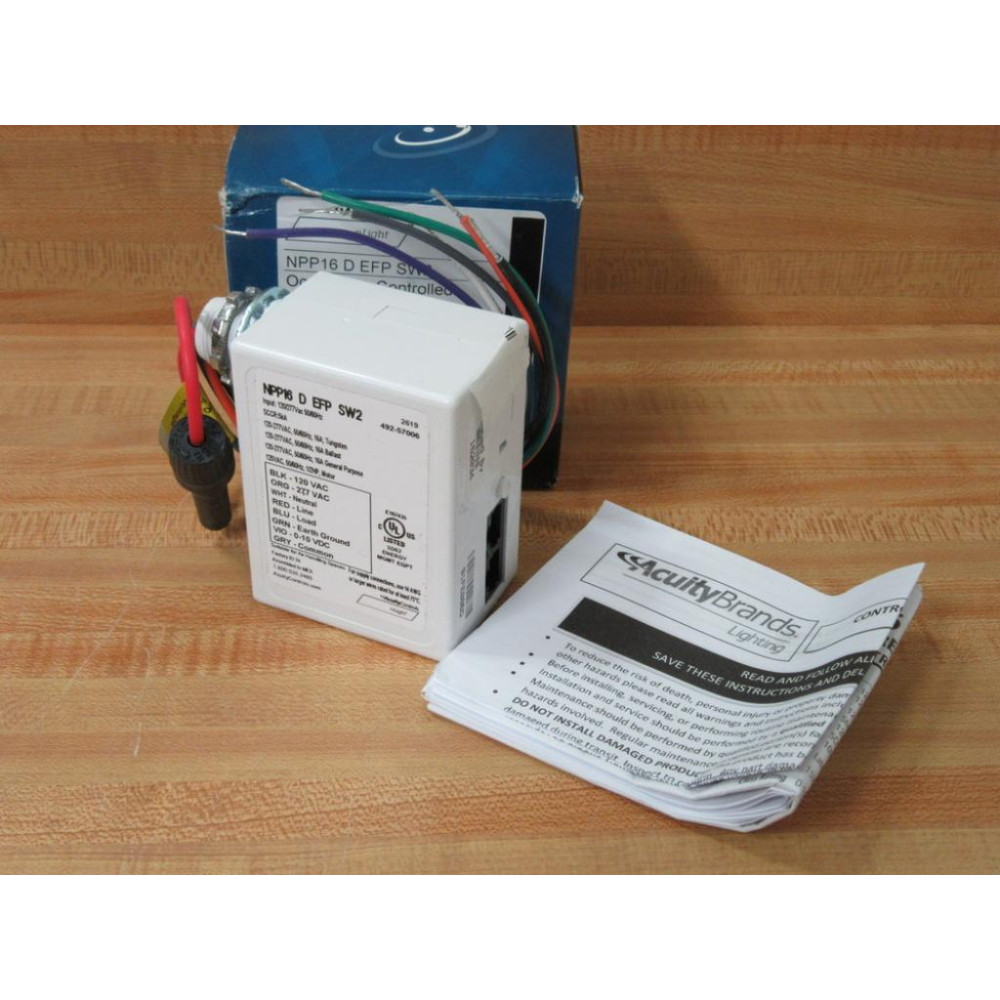 Acuity Controls NPP16 D EFP SW2 PowerRelay Pack NPP16DEFPSW2