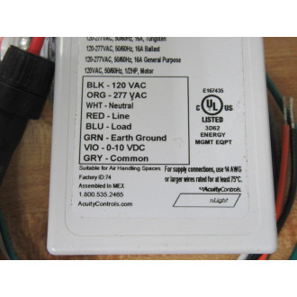 Acuity Controls NPP16 D EFP SW2 PowerRelay Pack NPP16DEFPSW2
