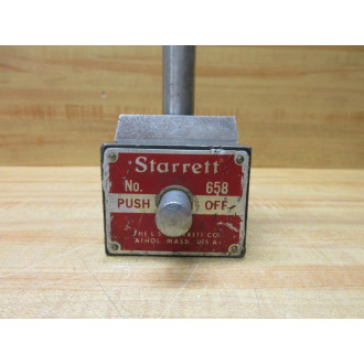 Starrett 658 Magnetic Base Dial Indicator WOut Attachment - Used