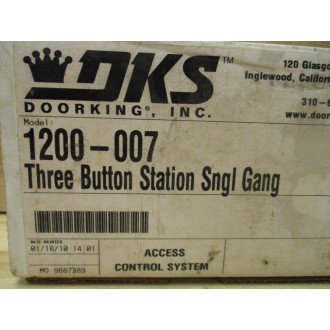 DoorKing 1200-007 Interior Three Button Station DoorKing 1200-007 Interior Three Button Station