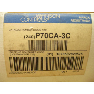 Johnson Controls P70CA-3C Pressure Switch P70CA-3