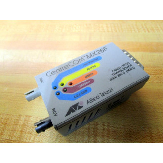 Allied Telesyn CentreCOM AT-MX26F Fiber Optic Transceiver ATMX26F - Used