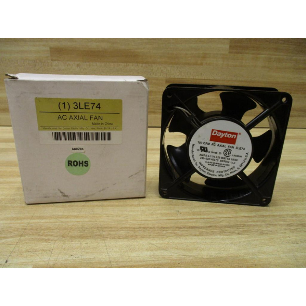 Dayton 3LE74 107 CFM AC Axial Fan