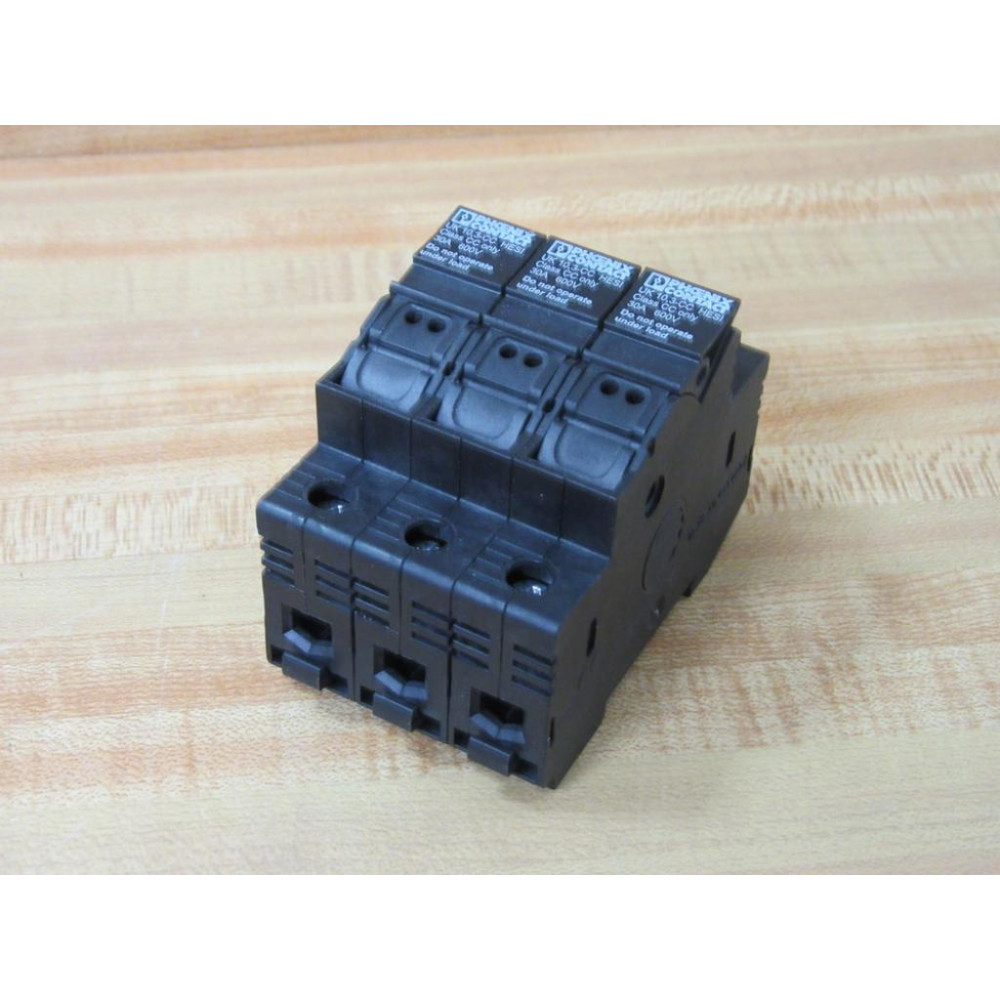 Phoenix Contact UK 10,3-CC HESI Fuse Block UK103CCHESI 3 Pole - New No Box