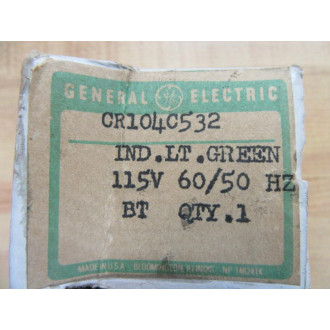 General Electric CR104C532 Indicator Light CR104C132