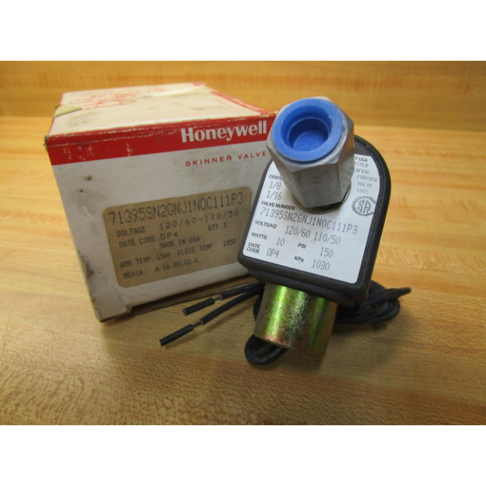 Honeywell 71395SN2GNJ1NOC111P3 Solenoid Valve Honeywell 71395SN2GNJ1NOC111P3 Solenoid Valve