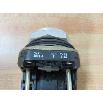 Allen Bradley 800T-A1D1 Push Button 800TA1D1 w800T-XD1 - Used