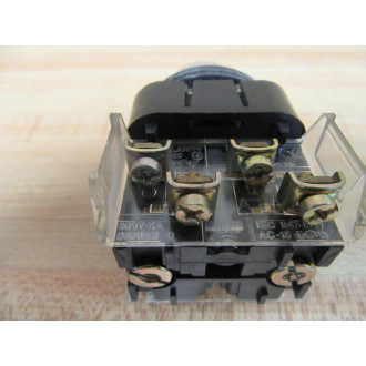 Allen Bradley 800T-24JR2KB7AX Selector Switch White Knob - Used