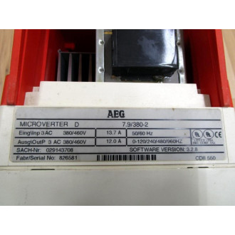 AEG 7.9380-2 029143708 Microverter 793802029143708 - New No Box