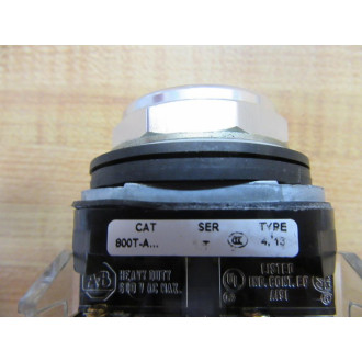 Allen Bradley 800T-A7 Blue Push Button - New No Box