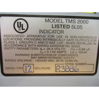 Pneumercator TMS 2000 Tank Management System TMS2000 Enclosure Only - Used