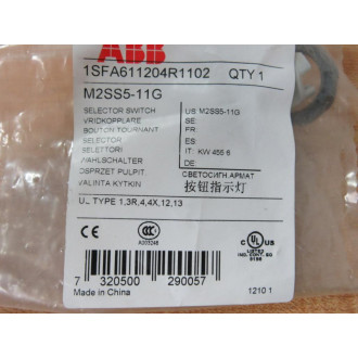 ABB M3SS5-11G Selector Switch 1SFA611204R1102
