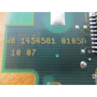 AEG 1454581 Circuit Board 0105A WO Card Holder + 9-FPin Connector - Used