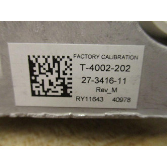 Johnson Controls L38-278 Room Thermostat T-4002-202
