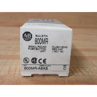 Allen Bradley 800MR-A6AS Small Round Push Button 800MRA6AS