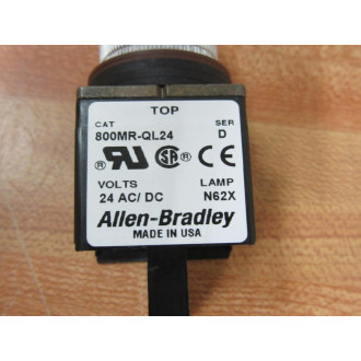 Allen Bradley 800MR-QL24A Small Round Pilot Light 800MRQL24A