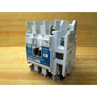 Cutler Hammer AN16BN0 Contactor Ser C1 w Aux. Contact - Used