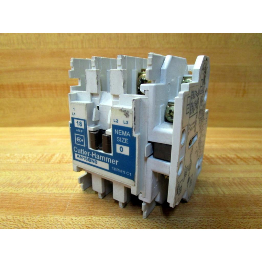 Cutler Hammer AN16BN0 Contactor Ser C1 w Aux. Contact - Used