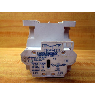Cutler Hammer AN16BN0 Contactor Ser C1 w Aux. Contact - Used