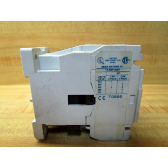 Cutler Hammer AN16BN0 Contactor Ser C1 w Aux. Contact - Used
