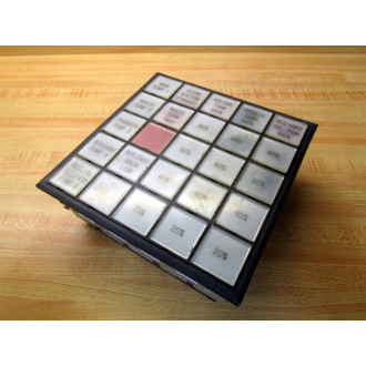 IDEC S1C00N-C505-SDS Illuminated Control Keypad S1C00NC505SDS - Used