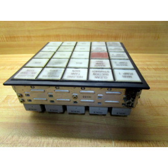 IDEC S1C00N-C505-SDS Illuminated Control Keypad S1C00NC505SDS - Used