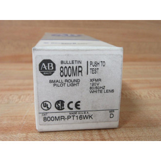 Allen Bradley 800MR-PT16WK Small Round Pilot Light 800MRPT16WK