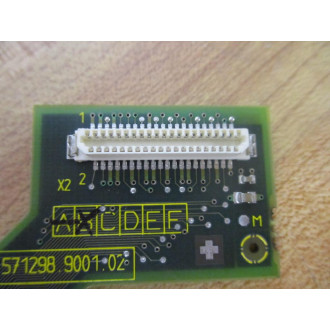 Siemens 571298.9001.02 Circuit Board 571298.0001.02 - Used