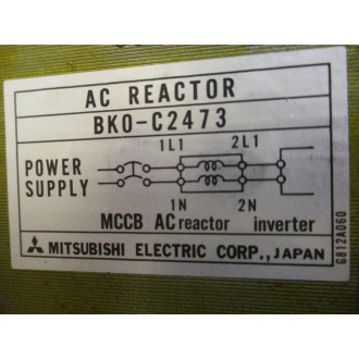 Mitsubishi BKO-C2473 AC Reactor  BKOC2473 - New No Box