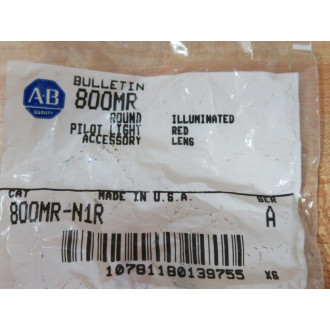Allen Bradley 800MR-N1R Illum. Pilot Light Cap 800MRN1R (Pack of 4)