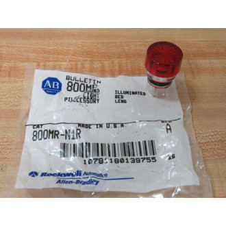 Allen Bradley 800MR-N1R Illum. Pilot Light Cap 800MRN1R (Pack of 4)