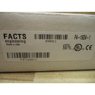 Facts Engineering F4-16DA-1 Analog Output Module F416DA1