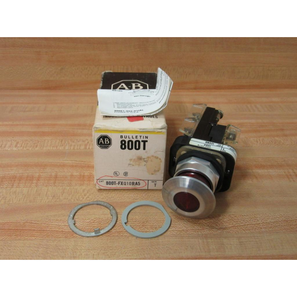 Allen Bradley 800T-FXQ10RA5 Red Button 800TFXQ10RA5